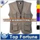 man Sleeveless cheap safety work vest