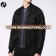 New design spring factory price ribbed trims solid color design lightweight bomber nylon jacket