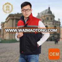 OEM Man Safety Vest in Winter, Multi Pocket Thick Cotton Vest